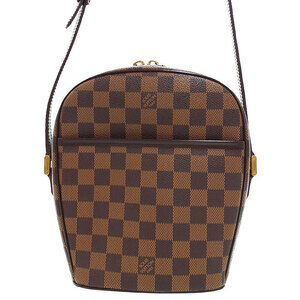 Louis Vuitton Damier Ebene Brown Ipanema Shoulder Bag